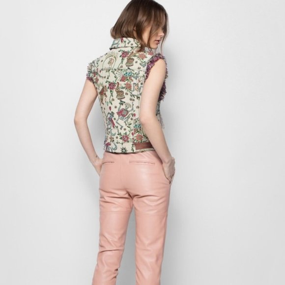 Zadig & Voltaire Kio Deluxe Tapestry Vest - Picture 6 of 10